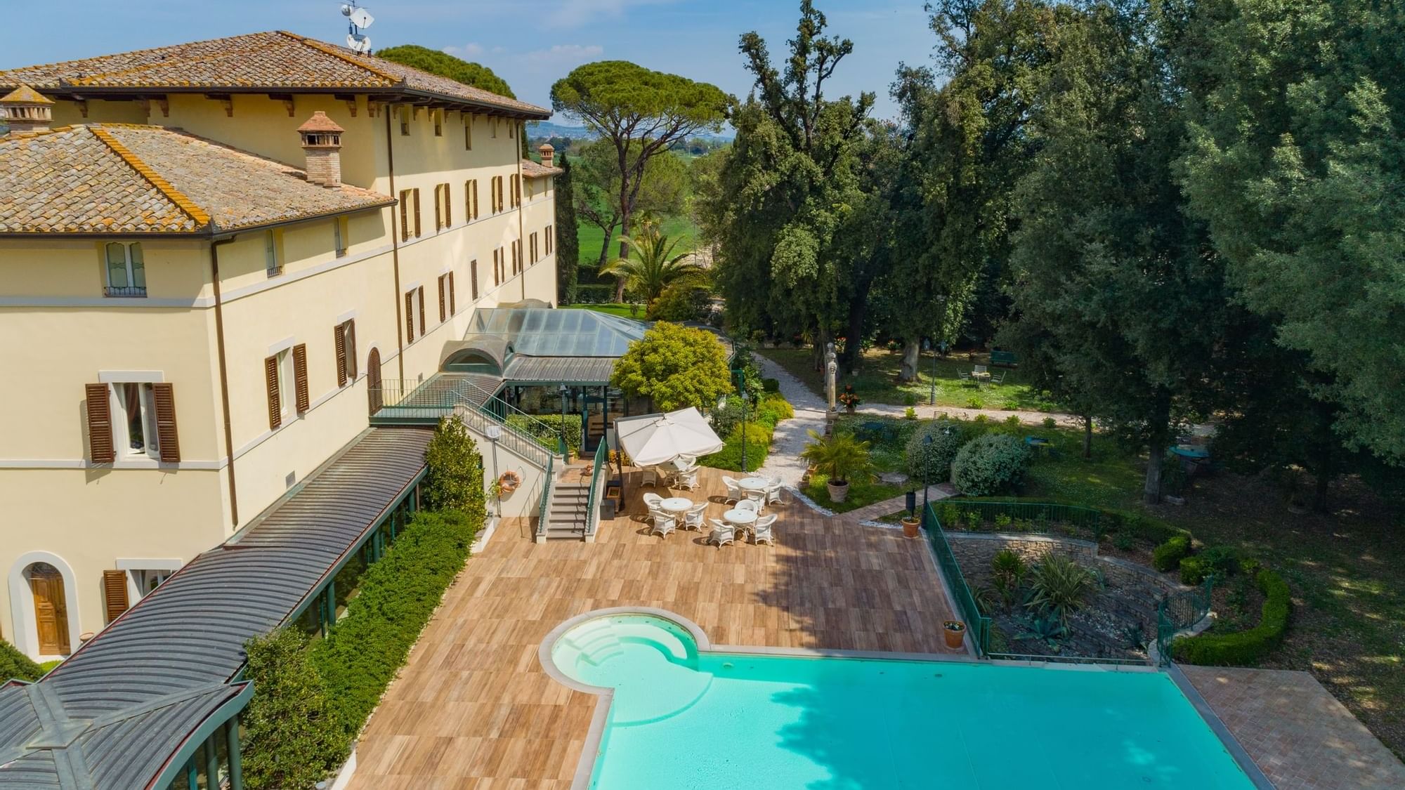 Villa storica con piscina a Perugia, in Umbria